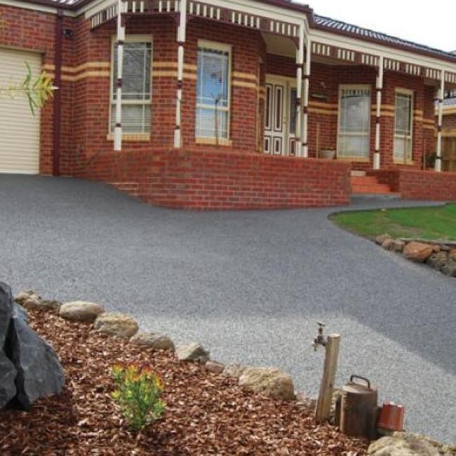 Exposed Concrete - driveway 2