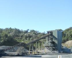 The Boral Teven Quarry processing plant