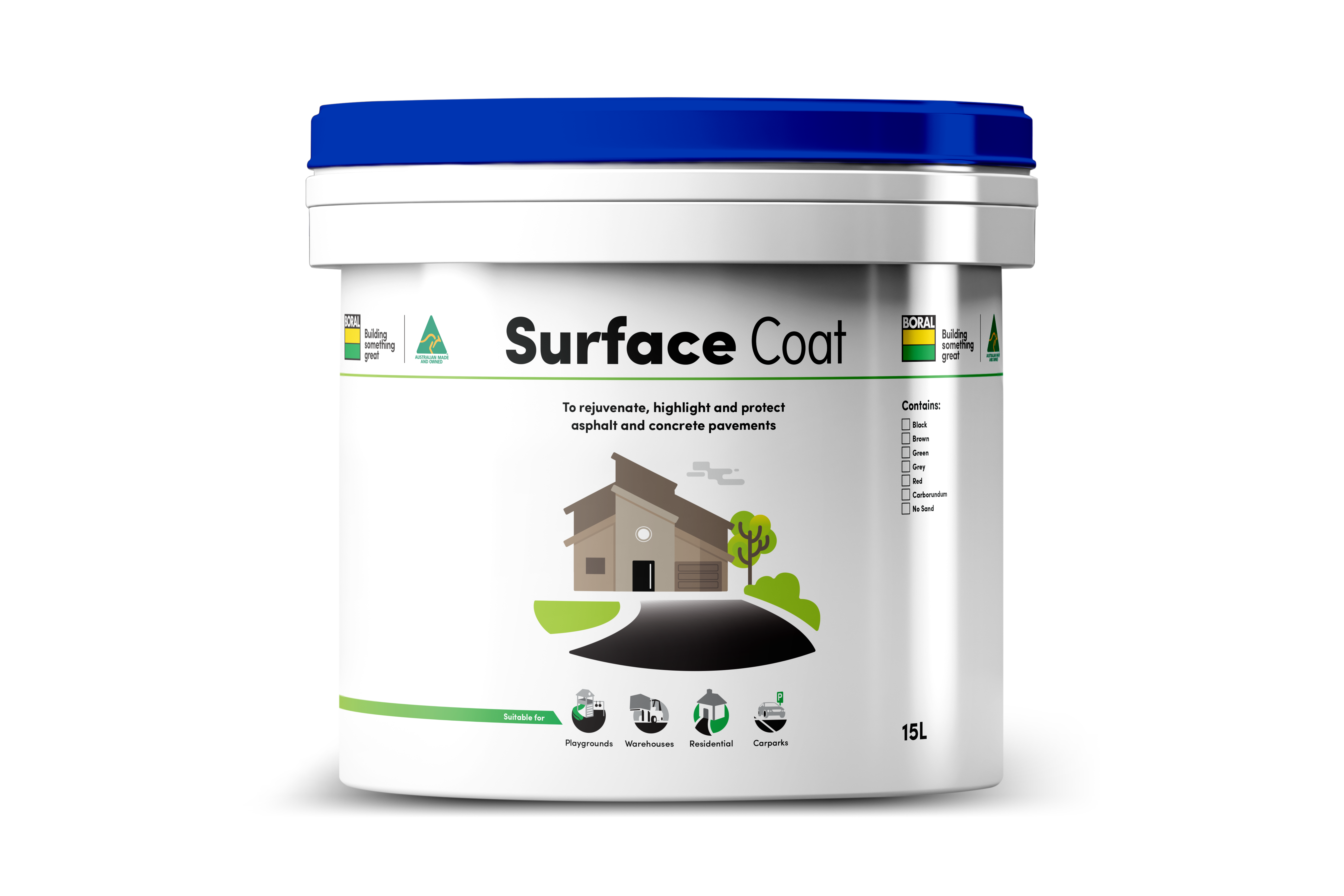 15 litre pail of Boral Surface Coat