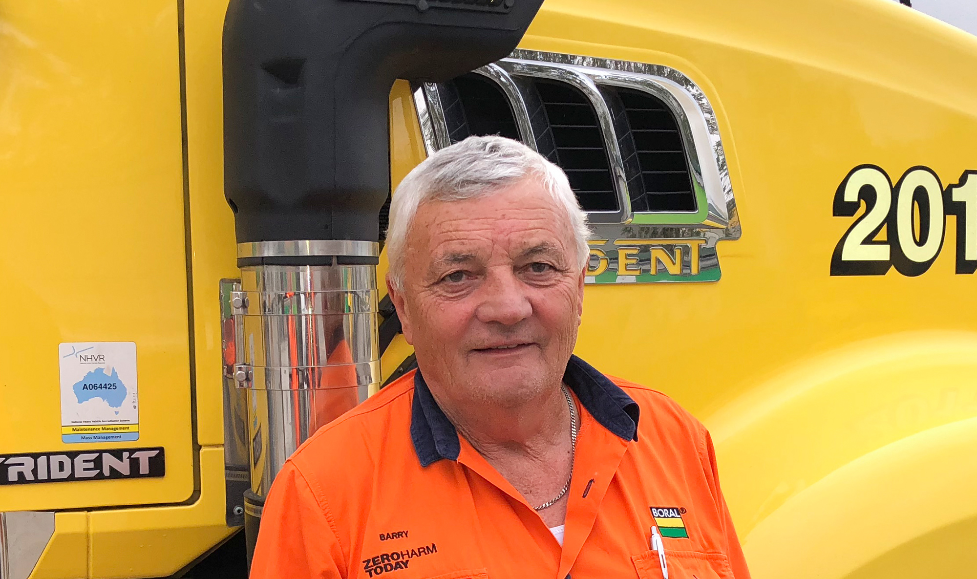 Barry Fitzgerald, Boral Logistics NSW, Australian Trucking Association awards 2018