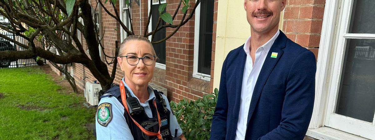 Boral Police Award presentation