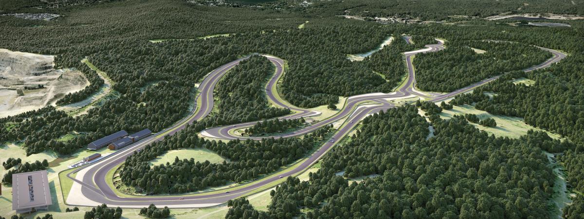 Black Rock Circuit North View