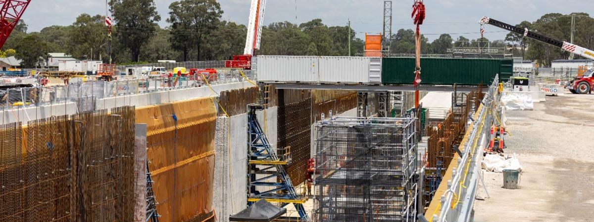 Sydney Metro Western Sydney Airport Line station boxes