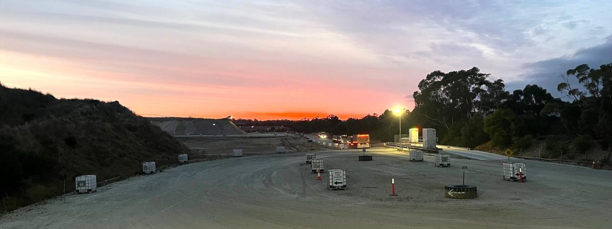 Grantville and Glen Forbes Quarry - light