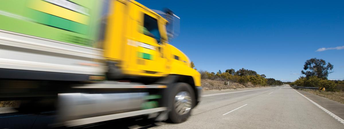 Boral Truck with lines