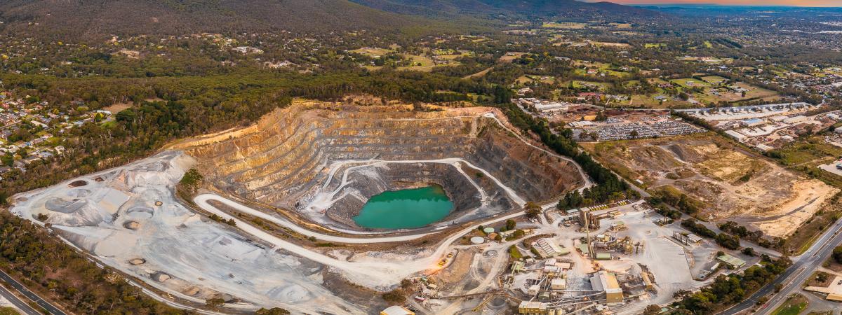 Boral Montrose Quarry drone photo