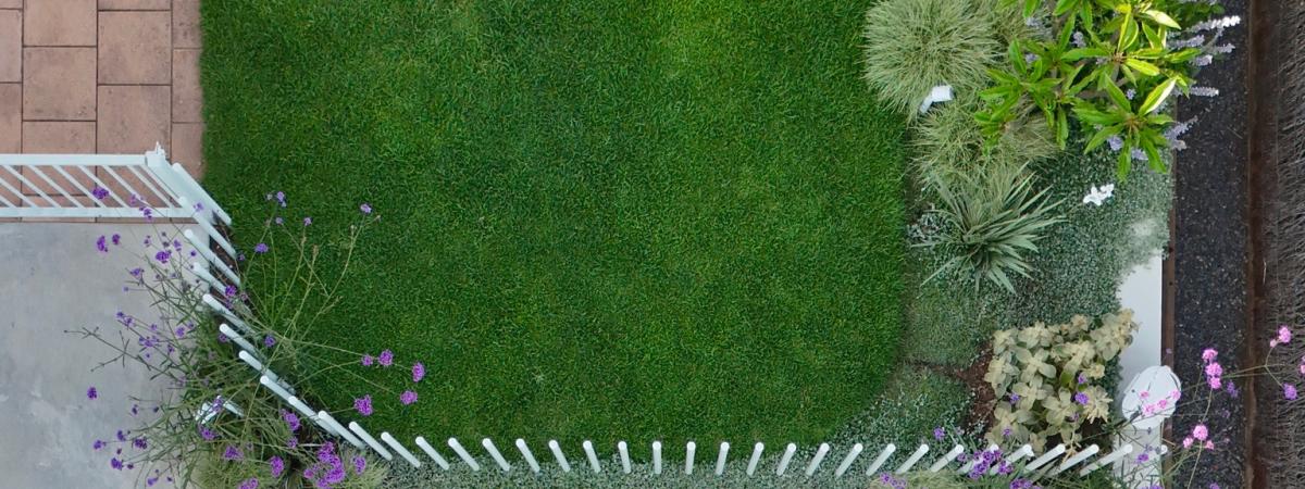 Garden steps cast with standard grey Boral concrete