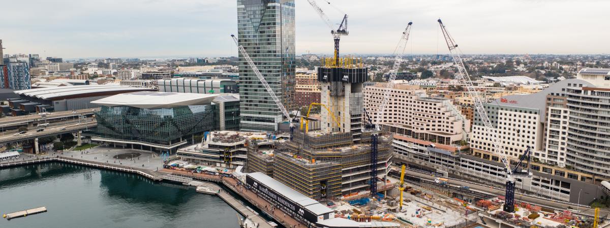 Harbourside redevelopment at Darling Harbour, Sydney