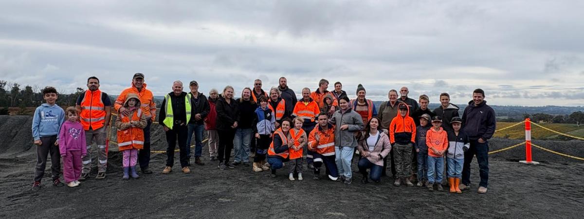 Community at Lobethal Quarry open day
