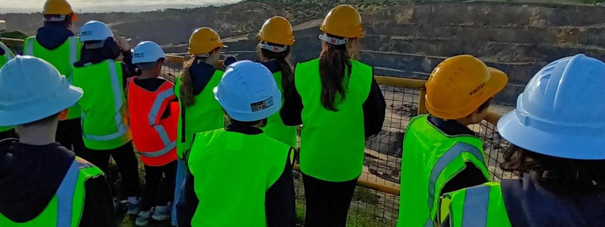 Moana Primary School visit to Linwood Quarry 2026