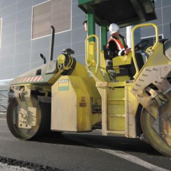 asphalt driver