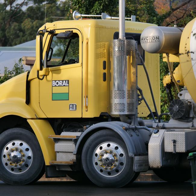 Boral Agi concrete truck