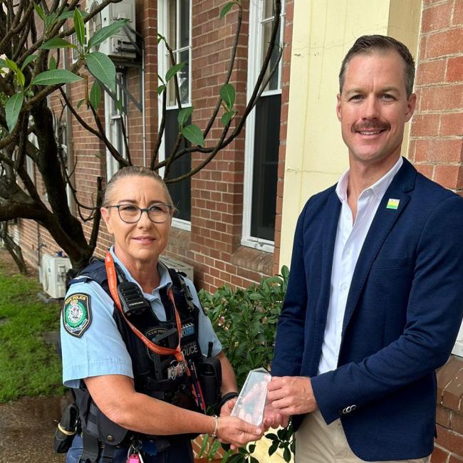 Boral Police Award presentation
