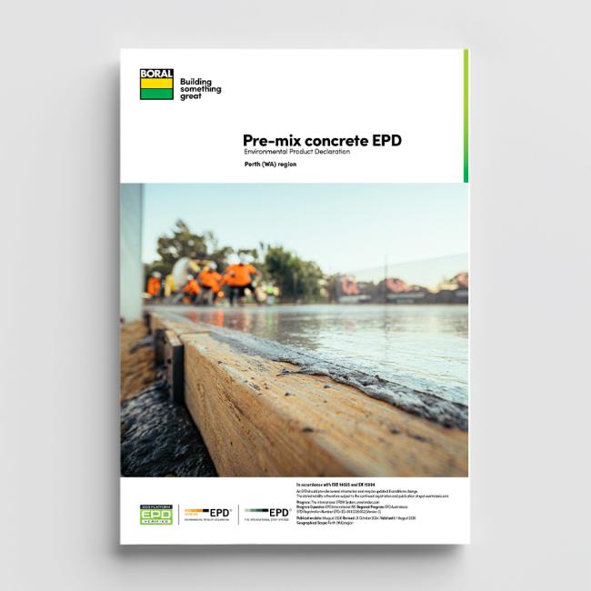 EPD Thumbnail Pre-Mix Concrete Perth