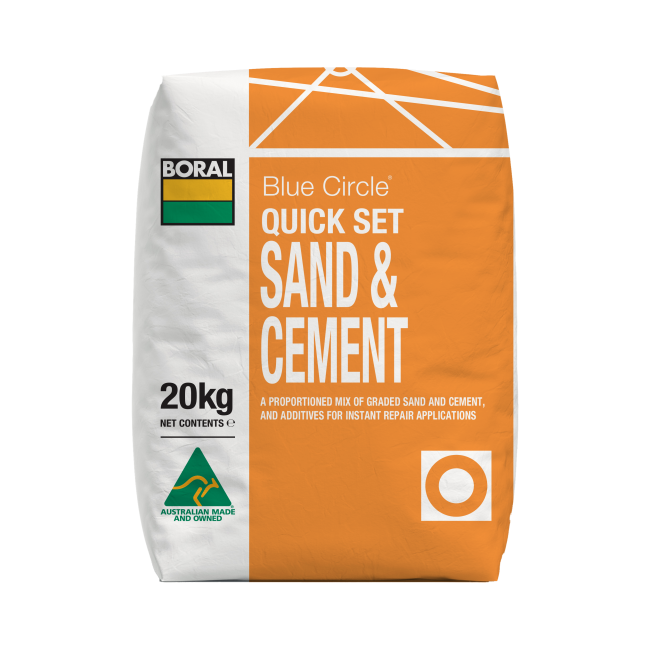 Bag of Quick Set Sand Cement Concrete Mix