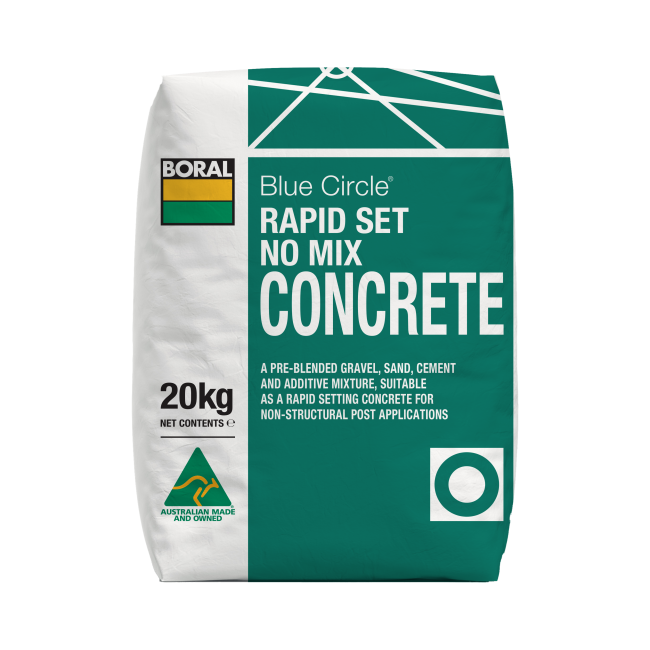 Bag of Rapid Set Concrete Mix