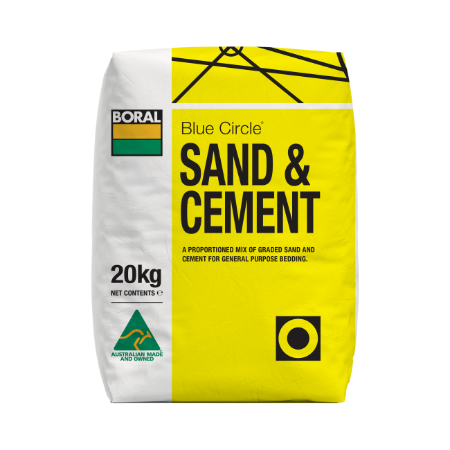 Bag of Sand Cement Concrete Mix