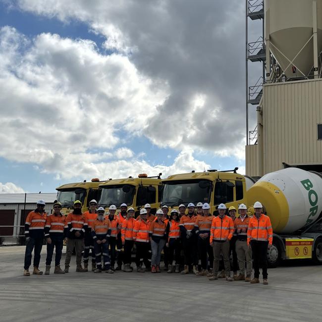 Wallan Concrete team photo