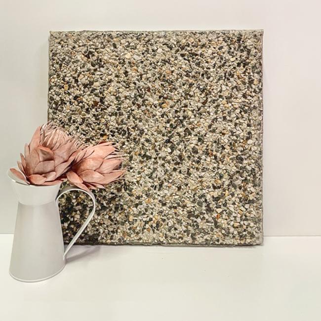 Beachside – Exposé® exposed aggregate concrete in warm coastal stone hues, ideal for driveways, patios and paths in Victoria