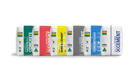 Packaged Cement range - plastic