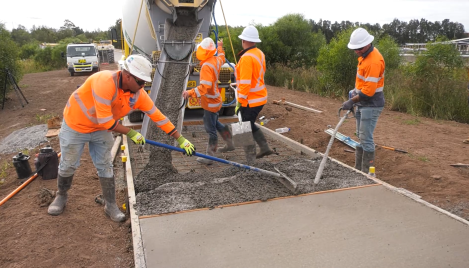 M1 Pacific Highway extension - Calcined Clay trial still