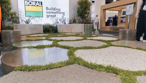 Boral's stand at Futurebuild 2026
