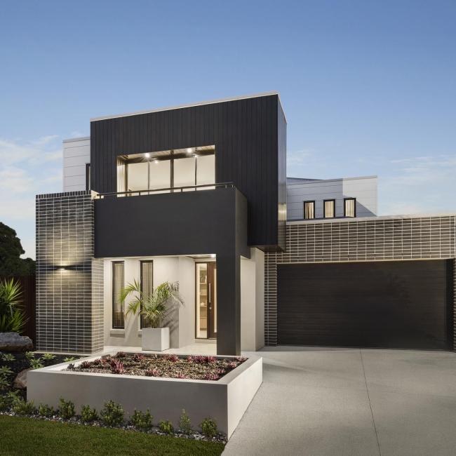 Home with driveway