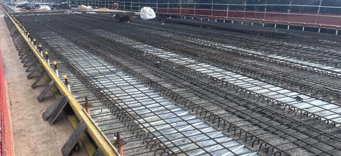 Dubbo Bridge in construction
