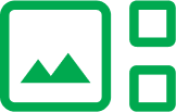 Icon of an image gallery