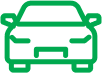 Icon of a front-on car