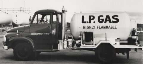 LP Gas truck