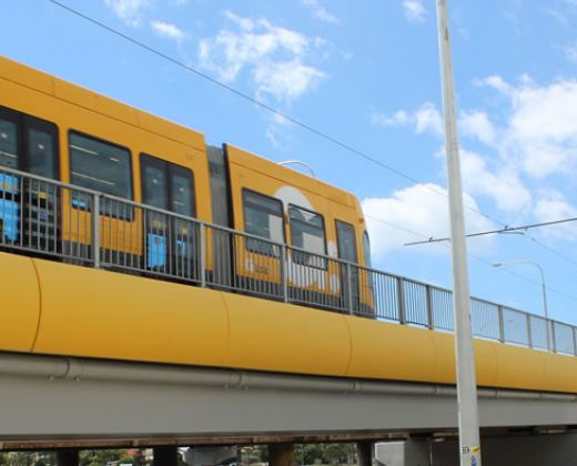 Gold Coast Rapid Transit Construction