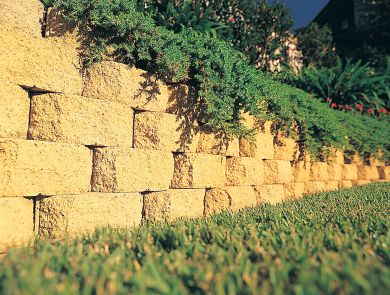 Paperbark Garden Wall Retaining Wall Boral