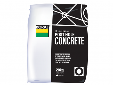 Cement Packaged Products Post Hole Concrete Boral
