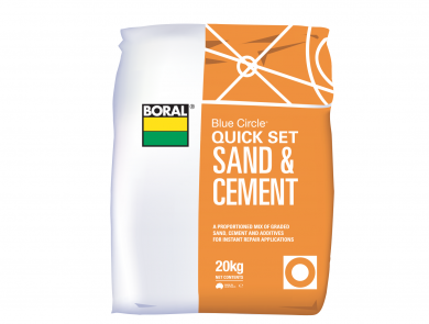 Boral Quick Set Sand and Cement