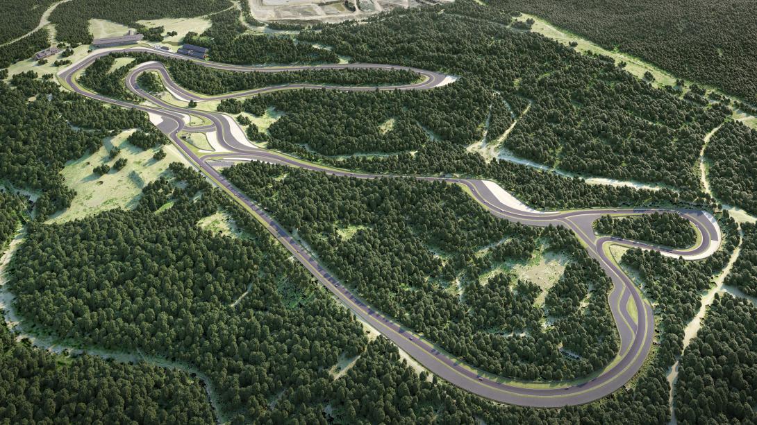 Black Rock Circuit South View