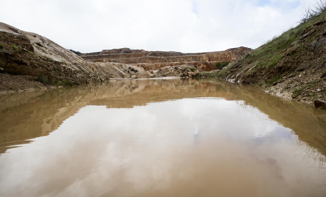 Stonyfell Quarry water