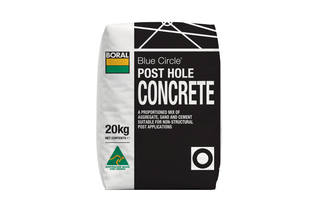 Bag of Post Hole Concrete Mix
