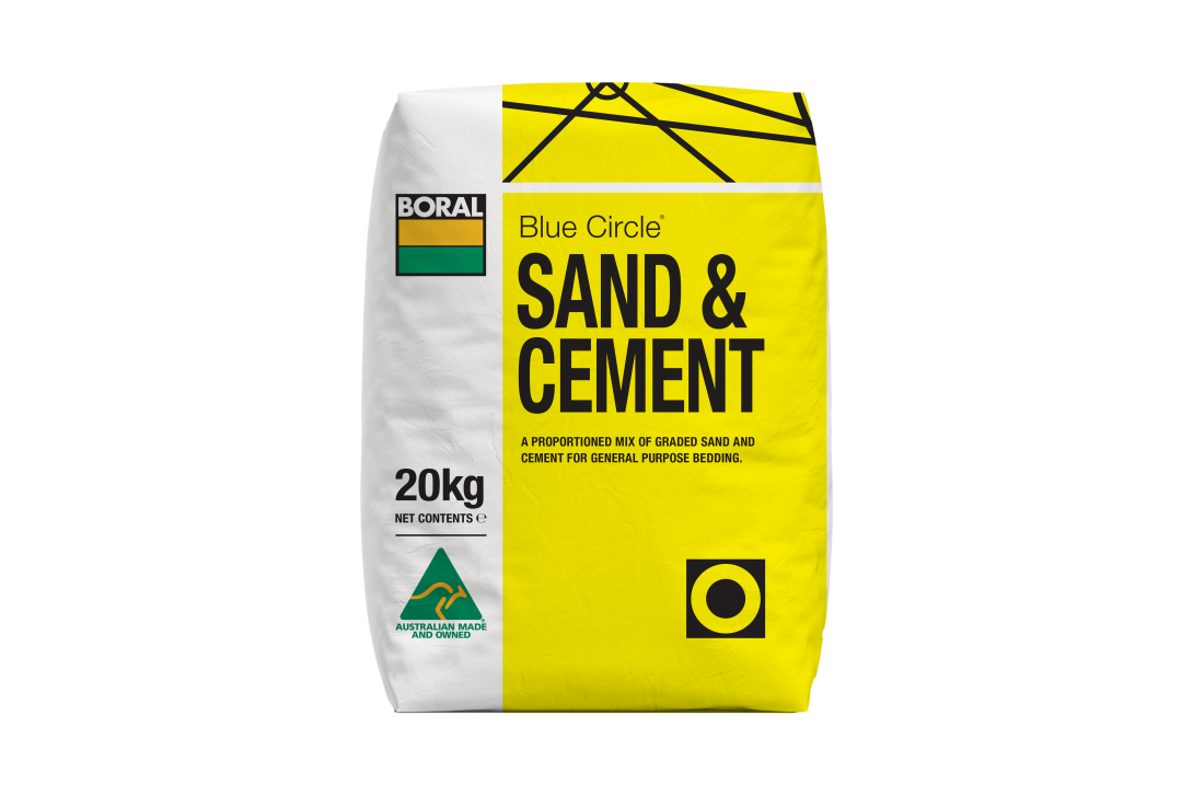 Bag of Sand Cement Concrete Mix