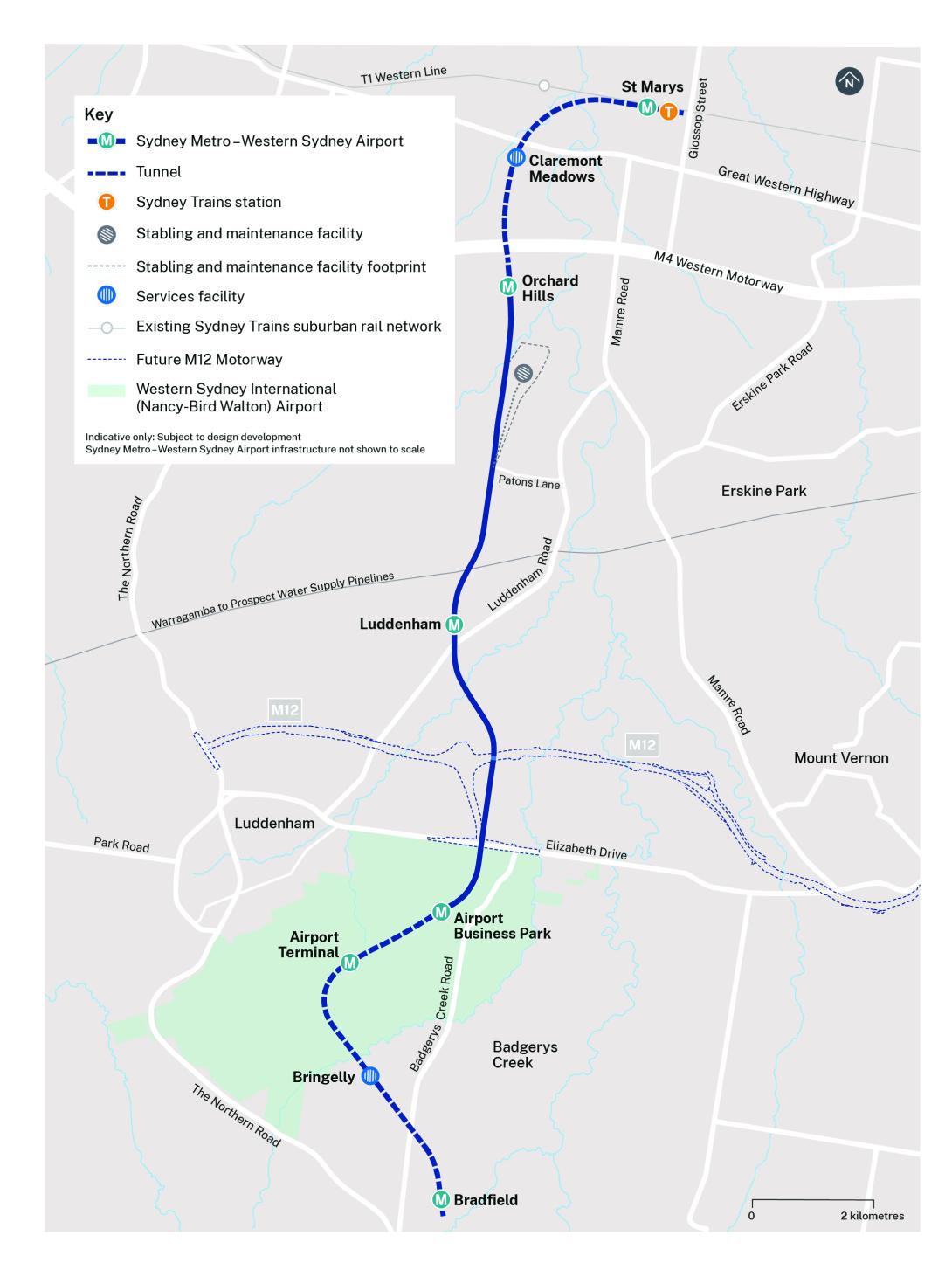 Sydney Metro - Western Sydney Airport Line
