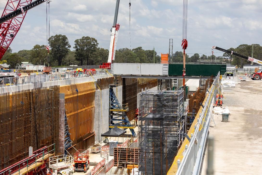 Sydney Metro Western Sydney Airport Line station boxes