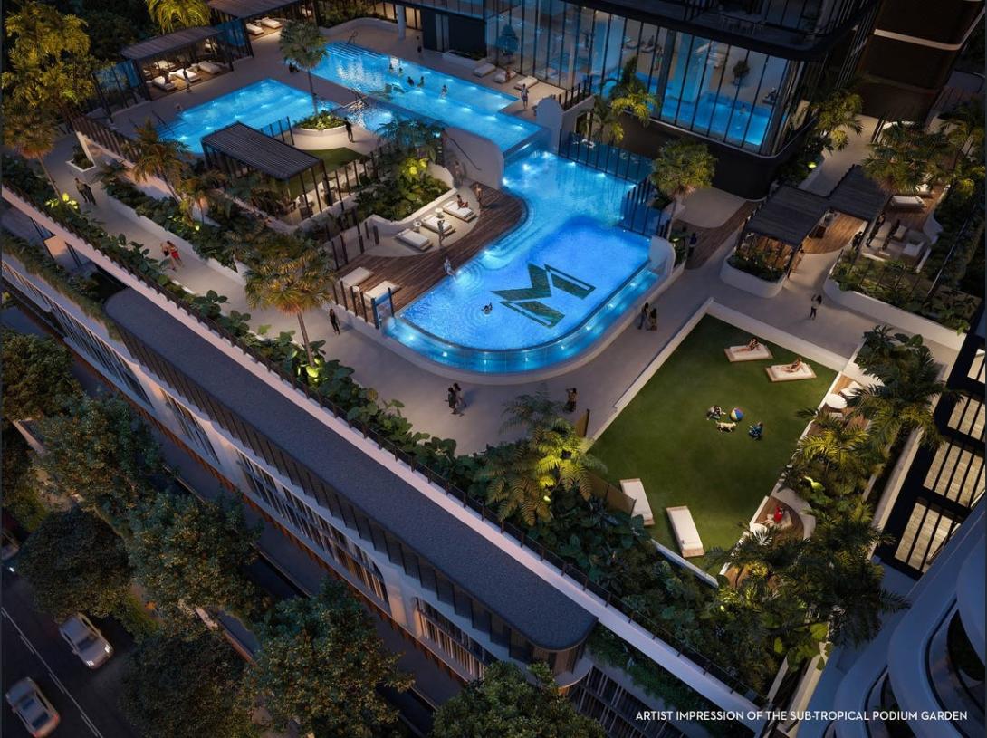 Cypress Palms, Surfers Paradise - Rockcrete, Meriton