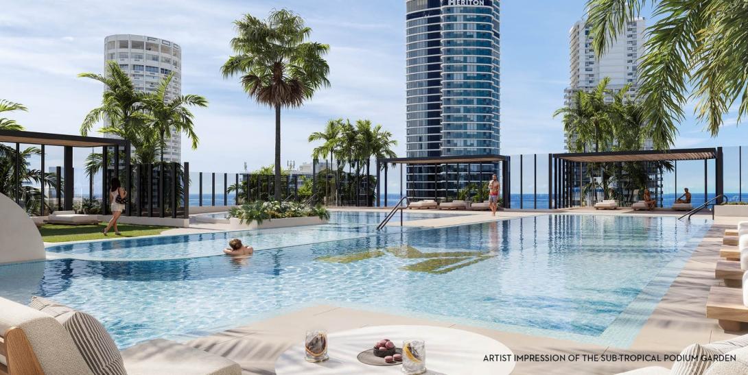 Cypress Palms, Surfers Paradise - Rockcrete, Meriton