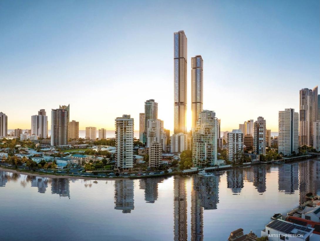 Cypress Palms, Surfers Paradise - Rockcrete, Meriton