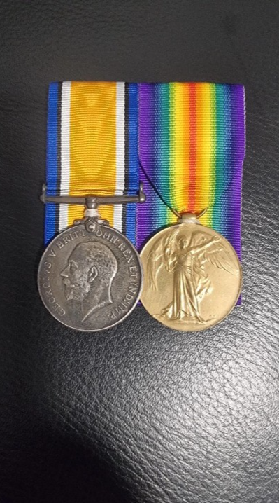 Albert Anderson ANZAC medals