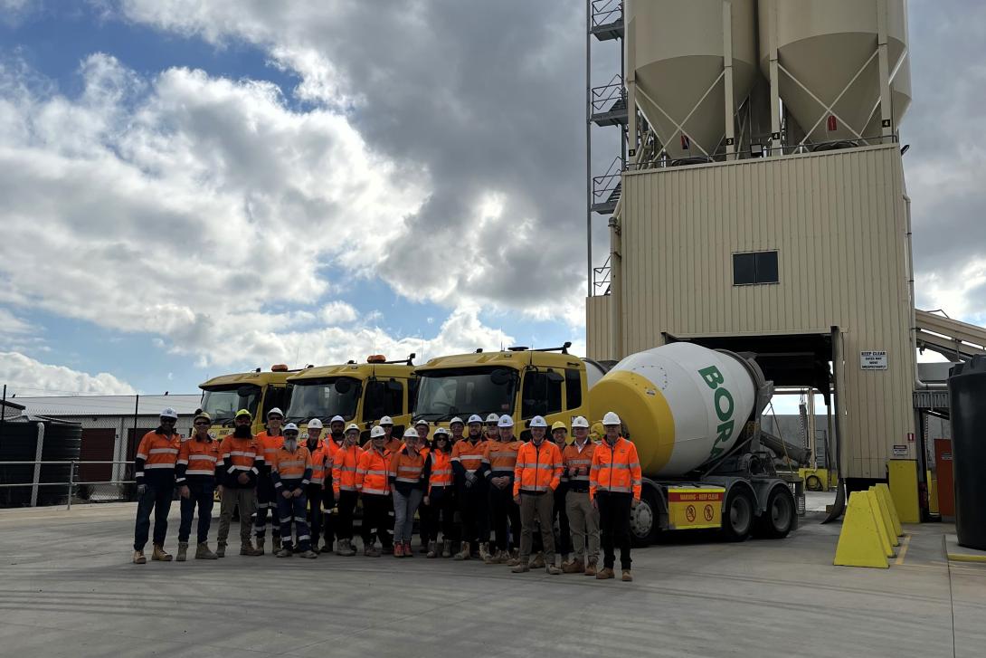 Wallan Concrete team photo