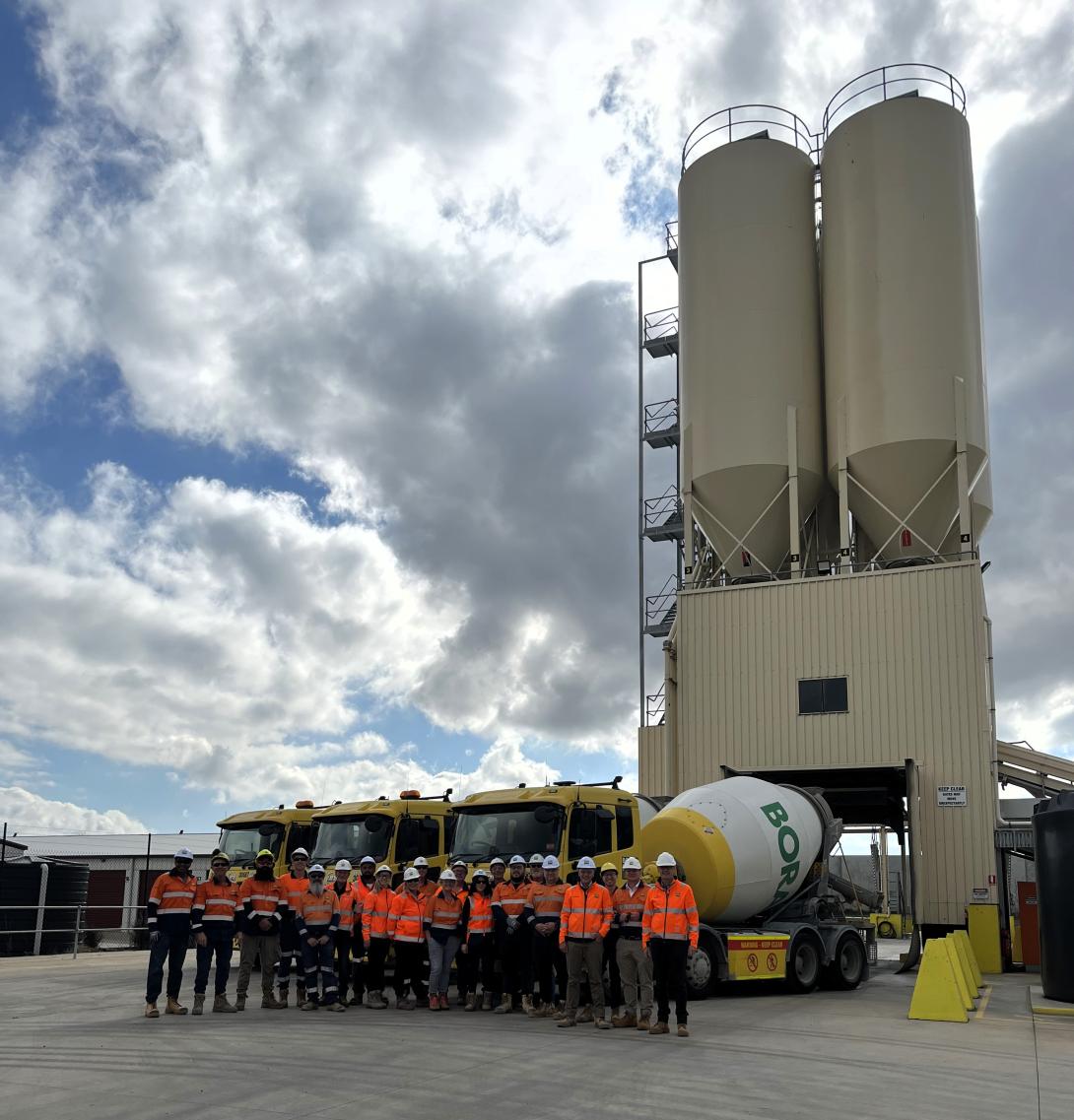 Wallan Concrete team