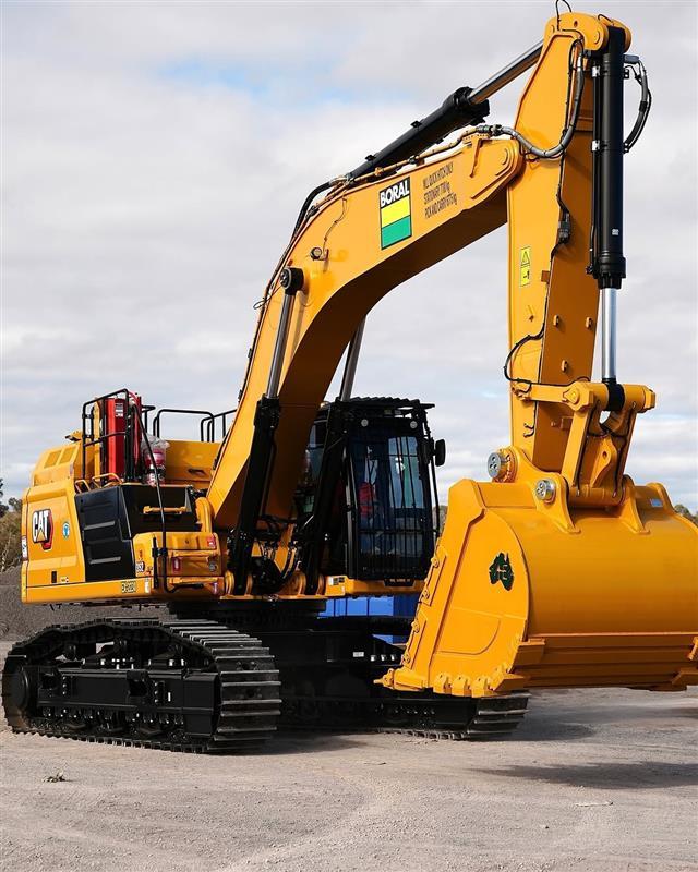 Cat Excavator at Canberra