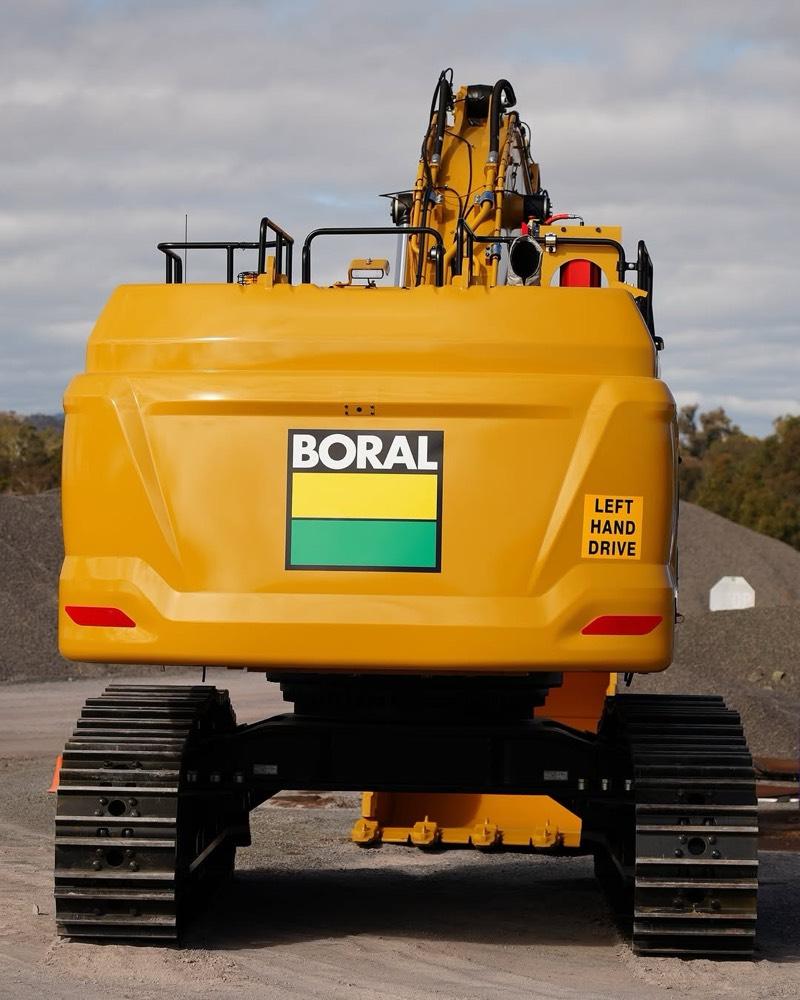 Cat Excavator at Canberra