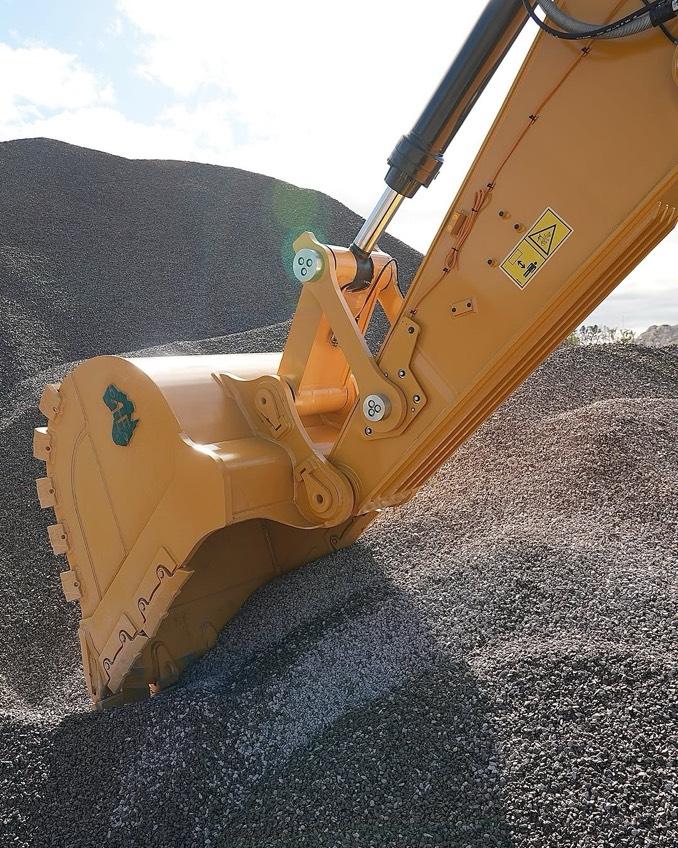 Cat Excavator at Canberra